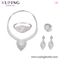 set-72 suprimentos de jóias xuping china atacado 925 mulheres de moda de prata conjunto de jóias de luxo